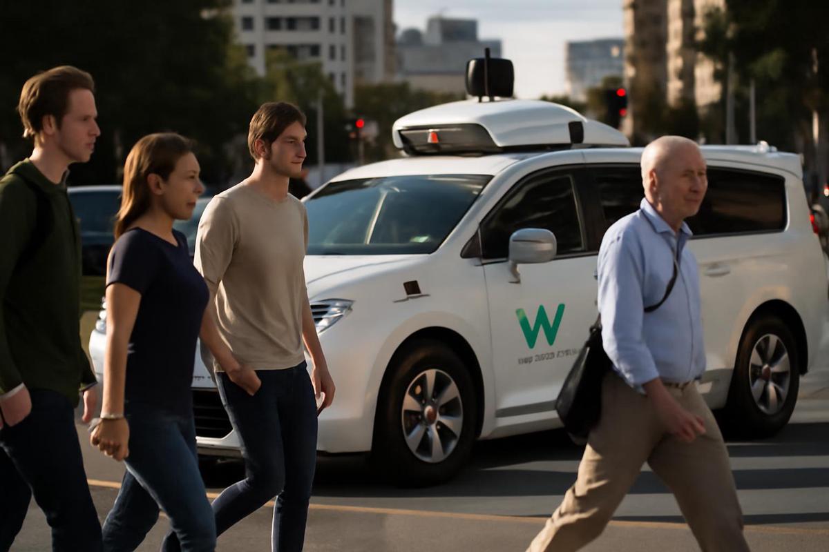 Waymo robotaxis