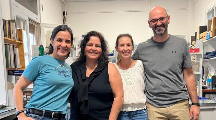 Yanina Ditamo, Leticia Peris, Agustina Zorginotti y Gastón Bisig.