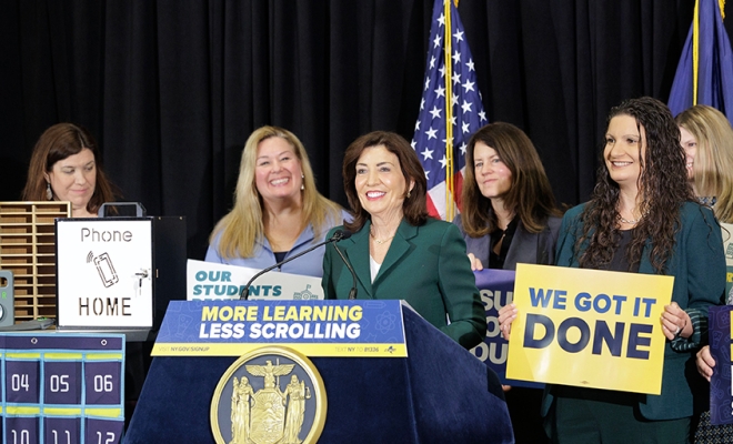 Gobernadora de Nueva York, Kathy Hochul.