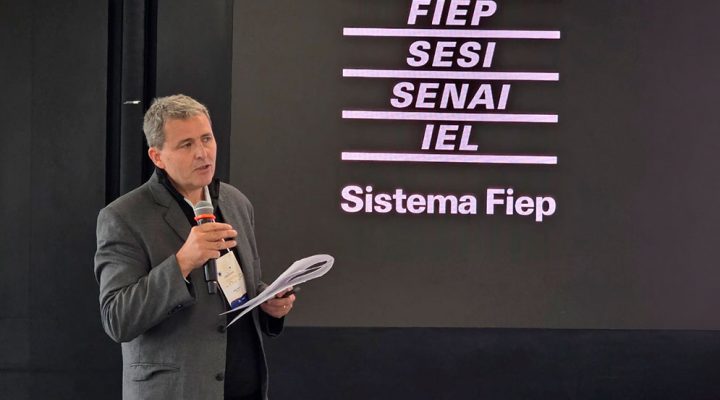 El integrante del Directorio del CONICET, Walter Sione. Crédito: Fundação Araucária.