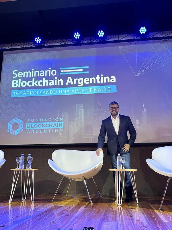 Roberto Rojas, CEO de la Fundación Blockchain Argentina.