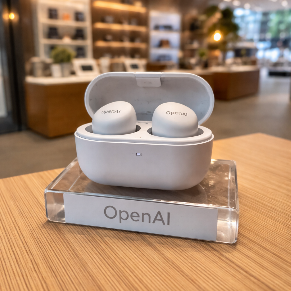 OpenAI lanzará un auricular (imagen ilustrativa de ChatGPT)